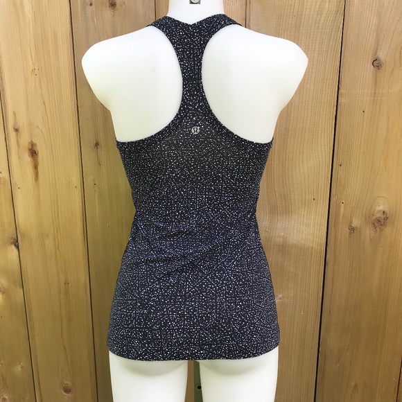 Lululemon black/white racer back tank size s - Picture 4 of 7